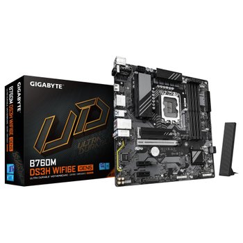 [해외] GIGABYTE B760M DS3H WIFI6E GEN5 Micro-ATX 마더보드 MB6763
