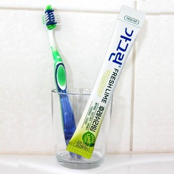 좋은 품질 30개 후레쉬라임 가그린 10ml 구강세정 여 충지예방 구취제거 프라그제거