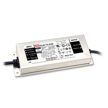 민웰 LED 컨버터 CV CC PFC 방수 12V 5A 60W A 타입 (ELG-75-12A-3Y)