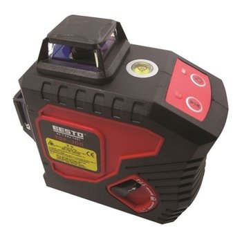 [VCHJ4300]소모품 레벨-3D레드 4V4H(정밀도1mm/5m)TOP-3DR