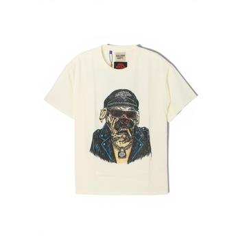 갤러리 디파트먼트 OCT BIKER DOG TEE 라이트 아카이벌 화이트 OBD10284 LARC