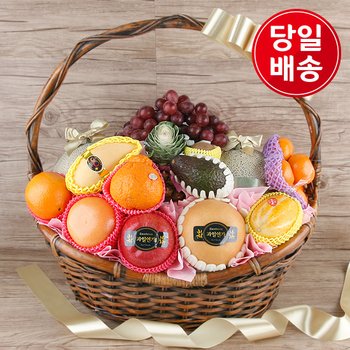 [명절 후 배송][수도권 퀵배송][과일선물세트] 행복가득 과일바구니(수도권 당일/전국 익일)(토,일 휴무)