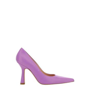 Leonie Hanne X Liu Jo 포인티드 토 미드힐 펌프스 SA2701PXD84 S1201VIOLET TP94333