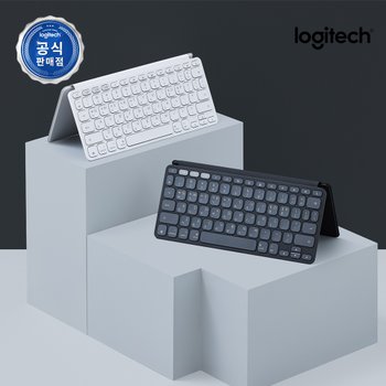 로지텍코리아 KEYS-TO-GO 2 For iPad 휴대용 무선 블루투스 맥용 키보드