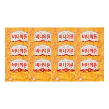 크라운제과 버터와플 316g 12봉지 x 12개 (S46602565)