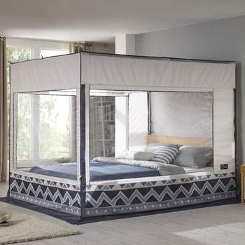 스텐봉없는난방텐트 커텐형사각텐트 사각난방텐트 스텐봉제외 난방탠트