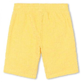 [해외] Little 마크 제이콥스 키즈 Logo-Embossed Towelling-Finish 코튼 블렌드 숏츠 Size 4 W60095-57