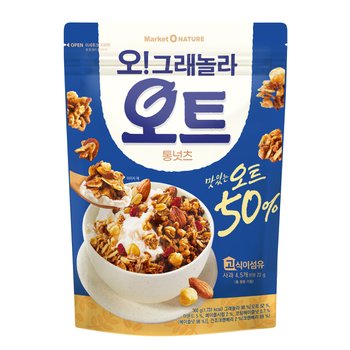 오리온 오!그래놀라 오트 통넛츠 360g