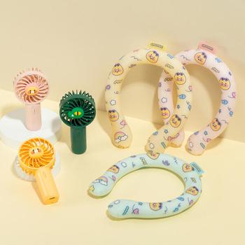 아트박스/카카오프렌즈 (여름SET)포켓 핸디 선풍기+쿨링 넥밴드
