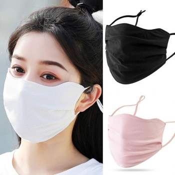 넓은 여름용 통기성 마스크 아웃도어 스포츠 안면 빨아 쓰는 얼굴