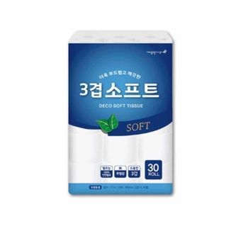 3겹 화장지 화장실 롤휴지 부드러운 화장실용 휴지