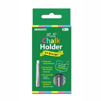 소모품 문교 멀티초크홀더 6본입 세트(집게형)/집게타입 플