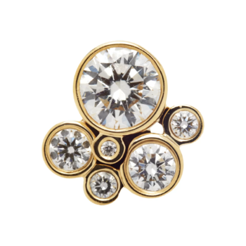 25 FW Sophie Bille Brahe 비쥬 디아망 싱글 이어링 252686F009002