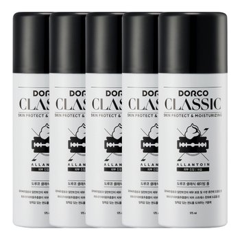 도루코 클래식 쉐이빙 폼 175ml X 5개