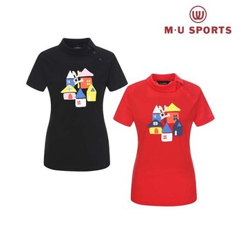 캐릭터 원포인트 셔츠 MU21322TS09