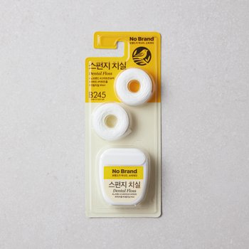 노브랜드 스펀지 치실