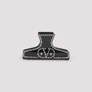 [해외] 발렌티노 가라바니 60238RFY NERO ORO CRYSTAL Valentino Garavani Resin Hair Clip