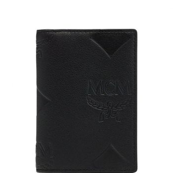 [해외] MCM 아렌 반지갑 카드 지갑 대형 모노그램 가죽 7547962