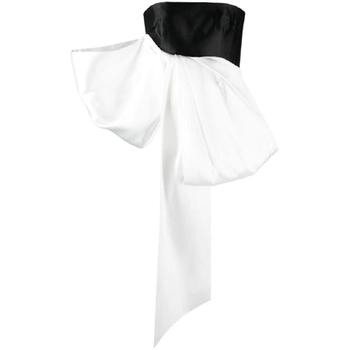 26 SS Solace London 나디나 보우 장식 새틴 탑 OS38036 TP429510741