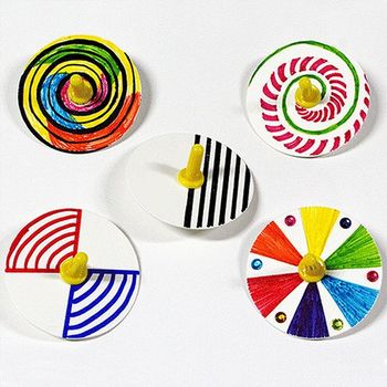 (SA) 꾸미고~돌리고~착시팽이(10인세트)