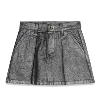 [해외배송] 디케이엔와이 주니어 A라인 데님 미니 스커트 D60227K 016