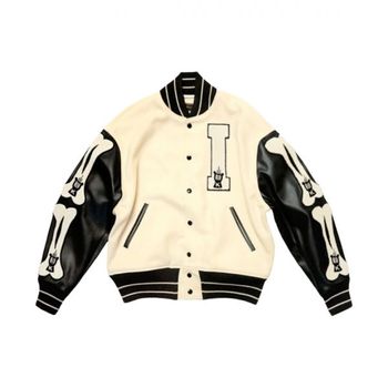 [해외] Kapital 40s Wool I-Five Varsity Jacket Kinari 캐피탈 40s 울 아이파이브 바시티 자켓 키나리