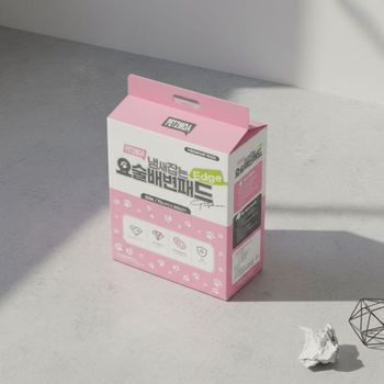 페츠모아 냄새잡는 요술 강아지 배변패드 엣지 레몬향 50매