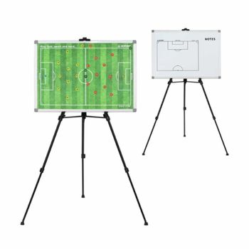 이젤형 CZ61WB86 양면 축구 작전판 보드칠판 전술판