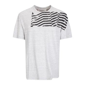 [해외] 26SS 골든구스 반팔 티셔츠 GUP01220P002523 60255 GREY MELANGE