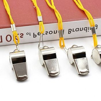 스포츠 안전 호각 메탈 휘슬 운동용 호루라기 다용도