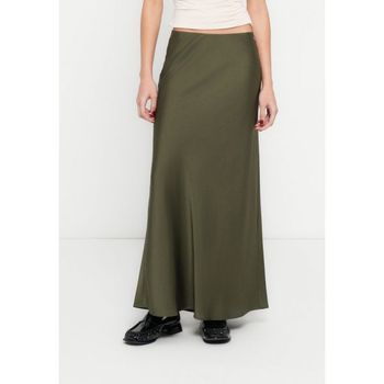 게스 SIBILLA LONG SKIRT Maxi skirt olive morning 7500425