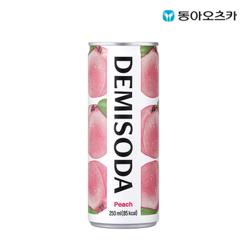 동아오츠카 데미소다 피치 250ml 캔 60입