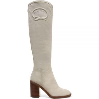 [해외] 프랑코 사르토 여성 L 리베톨 니하이 롱부츠 포그 라이트 그레이 스웨이드