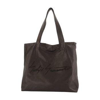 [해외] [해외배송] L 쇼퍼 백 YOHJI YAMAMOTO 레더 블랙 DV-I04-706-01-02 B0732257840