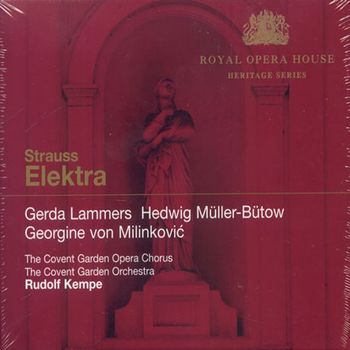 RICHARD STRAUSS - ELEKTRA/ RUDOLF KEMPE 리하르트 슈트라우스: 엘렉트라 - 루돌프 켐페