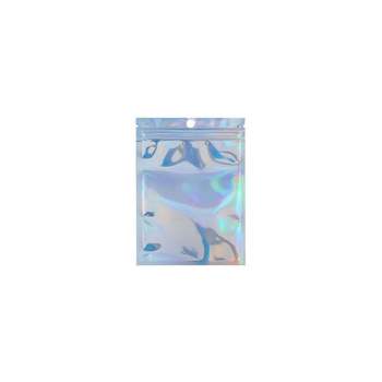 걸이형 홀로그램 지퍼백 7x10cm 비즈/포토카드/쿠키 생활/건강