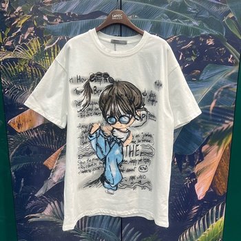 하이킥스팽글테두리오버핏티셔츠MN07TS7000_IC