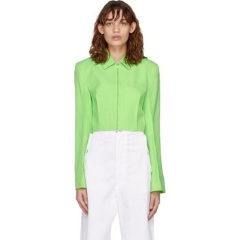 [해외] 자크뮈스 그린 르 스플래시 라 베스트 리마오 재킷 22E221JA014-1031 550 Green