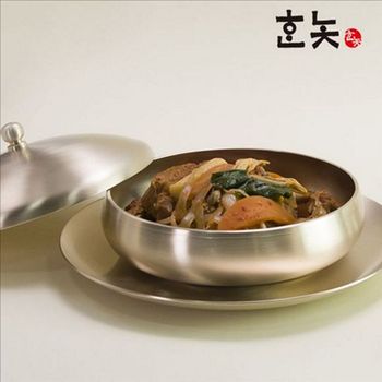 전통 PT18QT04 방짜유기 찜기 유기 놋그릇 냄비 한식 세트