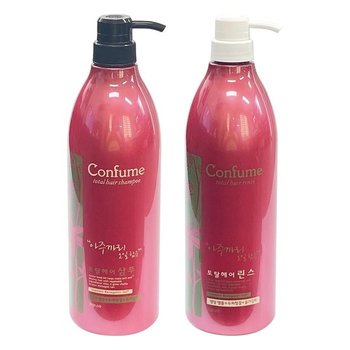 과일나라 아주까리 토탈헤어 샴푸+린스2종세트950ml-O 과일나라컨퓸 샴푸 린스 헤어린스