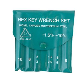 삼정정밀L렌치세트SCM H-9P 1SET 9P1.5~10mm