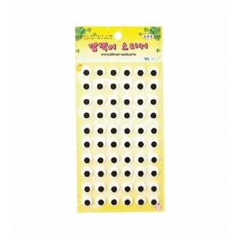 (청양) 016IFA16 1000 깜찍이 펠트스티커 원형 백색눈 10mm 팩(10개입)