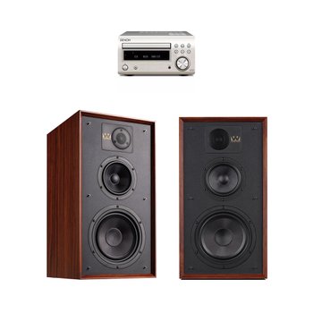 데논 RCD-M41 + 와피데일 Linton 85주년 미니 하이파이 오디오 세트