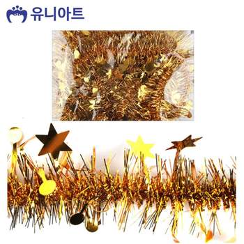 유니아트 LE19ZP02 (루) 5000 별 루 (소) (5개입) (금색)