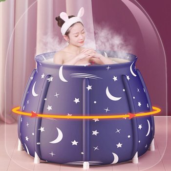 반신욕조 미니 사우나 간이 접이식욕조 OB-TU70