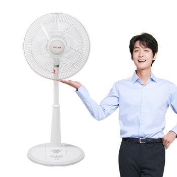 좌석용 가정용 선풍기 스탠드형 12인치 타이머 5엽날개