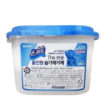 고품질 스카트 THE보송 올인원 습기제거제 8입 (WC80BCE)