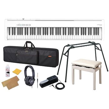 [해외] Roland FP-30X WH 전자 피아노 + CB-B88V2 컴플리트 세트
