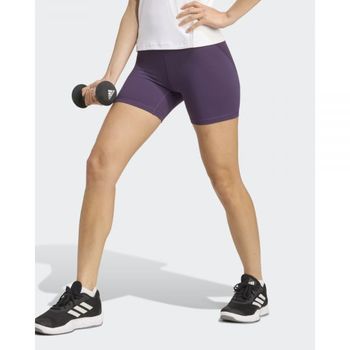 [해외] Adidas 아디다스 퍼포먼스 올 미 5인치 숏 레깅스 여성용 - 오로라 플럼 7675511