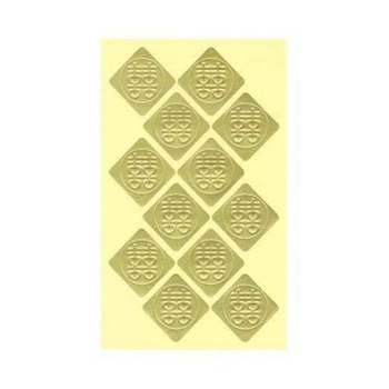 세모네모 청첩장10-819 4장X20개입 희자문24x24스티커 견출지 스티커 스티커라벨 팬시스티커